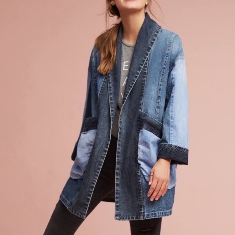 Pilcro oversized denim jacket